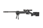 Снайперська гвинтівка Specna Arms SA-S03 Core with Scope and Bipod Black - зображення 12
