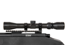 Снайперська гвинтівка Specna Arms M62 SA-S02 Core With Scope and Bipod Black - зображення 6