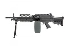 Страйкбольний кулемет Specna Arms SA-46 Core Machine Gun Black - зображення 1
