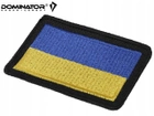 Шеврон, нашивка Прапор України на липучки 5,4х4 см Dominator Польща - зображення 3