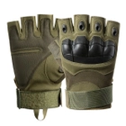 Тактичні рукавички безпалі Ironbull Commander Khaki M (U34001) - зображення 2