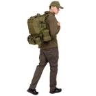 Рюкзак тактический с подсумками Ironbull A1 50 л Olive (U35001) - изображение 13
