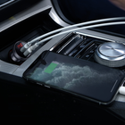 Ładowarka samochodowa Baseus Digital Display Dual USB 4.8A Car Charger 24W szara (CCBX-0G) - obraz 7