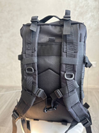 Тактический рюкзак Спорт 50 л нейлон 1000D Черный - изображение 4