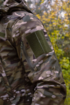 Тактическая куртка теплая Soft Shell мультикам Logos 5248-07 4XL - изображение 3