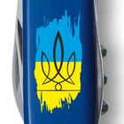 Складной нож Victorinox SPARTAN UKRAINE Трезубец фигурный на фоне флага 1.3603.2_T1026u - изображение 3
