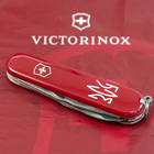 Складной нож Victorinox SPARTAN UKRAINE Трезубец ЗСУ бел. 1.3603_T0390u - изображение 4