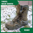 Чоловічі тактичні черевики Waterproof Vogel Олива 42 - зображення 6