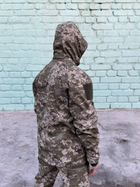 Куртка військова тактична демісезонна Софт Шелл Піксель 52-54 - изображение 3
