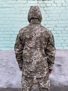 Куртка військова тактична демісезонна Софт Шелл Піксель 52-54 - изображение 6