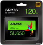 ADATA Ultimate SU650 120 GB 2,5" SATA III 3D NAND TLC (ASU650SS-120GT-R) - obraz 2