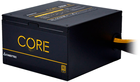 Блок живлення Chieftec CORE BBS-500S 120 мм, 80+ GOLD, Retail Box - зображення 5