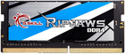 RAM G.Skill SODIMM DDR4-3200 32768MB PC4-25600 Ripjaws (F4-3200C22S-32GRS) - obraz 1