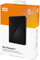 Жорсткий диск Western Digital My Passport 5TB WDBPKJ0050BBK-WESN 2.5" USB 3.0 External Black - зображення 7