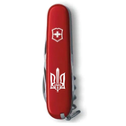 Нож складной швейцарский 91 мм/12 функций Victorinox SPARTAN UKRAINE Красный/Трезубец ОУН белый - изображение 5