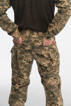 Тактичний військовий костюм штани з наколінниками та убакс ріп-стоп піксель 4XL - изображение 9