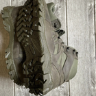 Берцы тактические ботинки SlimTex + Флис высокие кожа Олива размер 45 - изображение 2