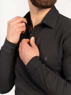 Koszulka polo męska z długim rękawem Vela Blu V22012N-891 M Szara (2000381901048) - obraz 5