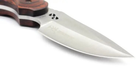 Нож охотничий походный с деревянной рукоятью в чехле USA 480 - изображение 4