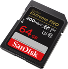 SanDisk Extreme Pro SD 64GB C10 UHS-I (SDSDXXU-064G-GN4IN) - obraz 2