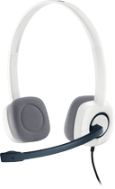 Słuchawki Logitech Headset H150 (981-000350) Cloud White - obraz 1