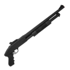 Страйбольное помповое ружье Винчестер Cyma ZM 61 на пульках 6 мм, металл Чёрный - изображение 6