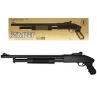 Страйбольное помповое ружье Винчестер Cyma ZM 61 на пульках 6 мм, металл Чёрный - изображение 7