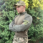 Рубашка Убакс тактическая военная армейская Олива размер 50 - изображение 4