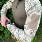 Сорочка Убакс тактична військова ЗСУ армійська Піксель розмір 48 - зображення 4