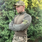 Рубашка Убакс тактическая военная армейская Олива размер 48 - изображение 4