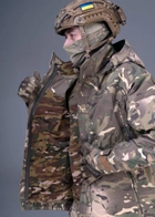 Тактическая штурмовая куртка UATAC Gen 5.2 XL Мультикам FOREST Лес c флисовой парой - изображение 3
