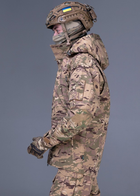 Тактична штурмова куртка UATAC Gen 5.2 3XL Мультикам Степ з флісовою парою - зображення 5