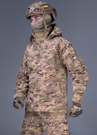 Тактическая штурмовая куртка UATAC Gen 5.2 S Мультикам Степь c флисовой парой - изображение 1