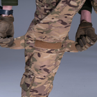 Тактичні штурмові штани UATAC Gen 5.2 S Мультикам Степ з наколінниками - зображення 7