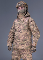 Тактична штурмова куртка UATAC Gen 5.2 M Мультикам Степ з флісовою парою - зображення 4
