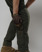 Тактичні штурмові штани UATAC Gen 5.2 S Олива з наколінниками - зображення 10