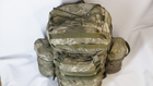 Водостійкий Міцний Військовий Тактичний Рюкзак На 90л WolfTrap Мультикам - зображення 5
