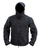 Фліс тактичний KOMBAT UK Recon Hoodie чорний M - зображення 4