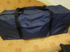 Сумка тактична темно синя, сумка для речей, баул 120 л, 98*34*36, арт 2023 - зображення 1