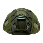 Кавер Кombat Tactical, Fast Helmet Cover, Rip-Stop, Olive - изображение 4
