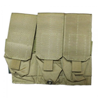 Подсумок TMC Triple M4 Mag Pouch CB