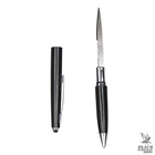 Тактична ручка Rothco Pen & Knife Combo Black - зображення 1