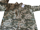Тактическая военная форма, комплект китель + штаны, ВСУ пиксель, размер 54 - изображение 7