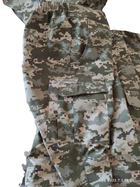 Тактическая военная форма, комплект китель + штаны, ВСУ пиксель, размер 54 - изображение 8