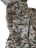 Тактическая военная форма, комплект китель + штаны, ВСУ пиксель, размер 60 - изображение 8