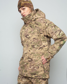 Жіноча штурмова куртка UATAC Gen 5.2 (3XL) Мультикам STEPPE (Степ). Куртка пара з флісом - зображення 2