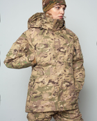 Жіноча штурмова куртка UATAC Gen 5.2 (L) Мультикам STEPPE (Степ). Куртка пара з флісом - зображення 6