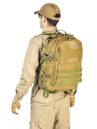Штурмовий тактичний рюкзак Eagle BL003 Койот Пісочний - зображення 4