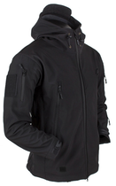 Чоловіча куртка із флісом Eagle Soft Shell JA-01 тактична Black M - зображення 3