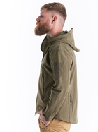 Куртка зимова тактична Eagle Soft Shell WJ-17 із флісом Green Olive M - зображення 4